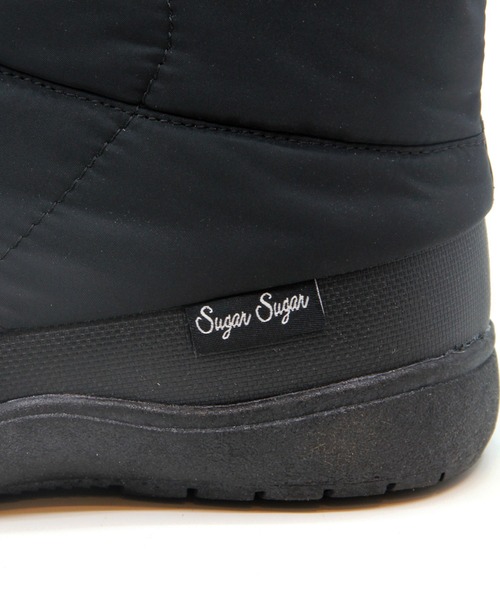 Sugar Sugar(シュガーシュガー)の「スノーブーツ 撥水 生活防水設計 超軽量 レイン【SUGAR SUGARシュガーシュガー】(ブーツ・レディース・カーキ/ブラック・S/M/L/LL)」の10枚目の写真