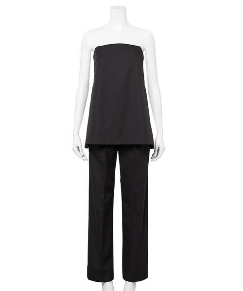 styling/（スタイリング）の「フロントプリーツパンツ（スラックス・レディース・オフホワイト/サックスブルー/チャコールグレー・0/00/1）」の9枚目の写真