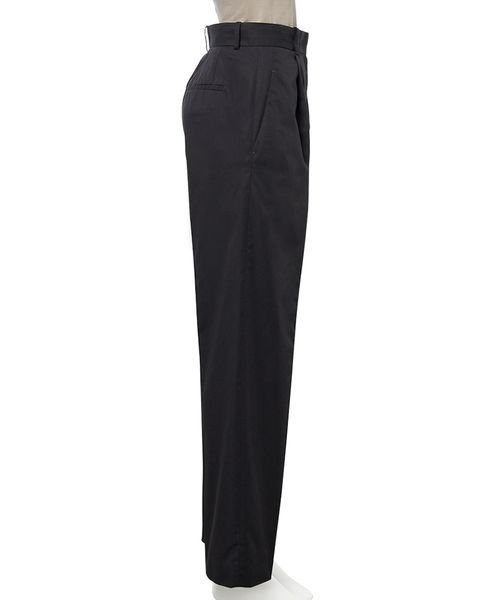styling/（スタイリング）の「フロントプリーツパンツ（スラックス・レディース・オフホワイト/サックスブルー/チャコールグレー・0/00/1）」の12枚目の写真