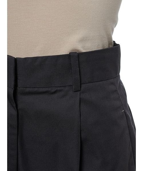 styling/（スタイリング）の「フロントプリーツパンツ（スラックス・レディース・オフホワイト/サックスブルー/チャコールグレー・0/00/1）」の13枚目の写真