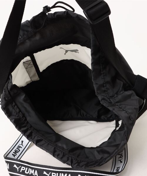 PUMA(プーマ)の「《PUMA》AT ESS トート バッグ(トートバッグ・レディース・ブラック/パープル系/ライトグレー・フリー)」の13枚目の写真
