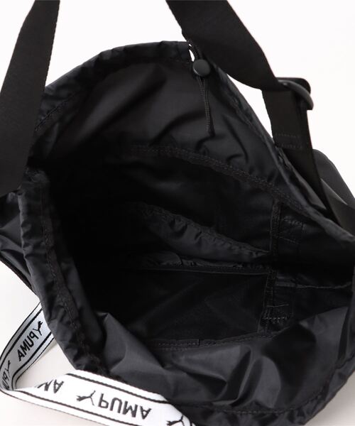 PUMA(プーマ)の「《PUMA》AT ESS トート バッグ(トートバッグ・レディース・ブラック/パープル系/ライトグレー・フリー)」の14枚目の写真