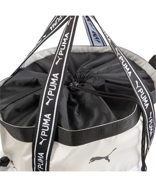 PUMA(プーマ)の「《PUMA》AT ESS トート バッグ(トートバッグ・レディース・ブラック/パープル系/ライトグレー・フリー)」の9枚目の写真