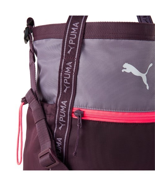 PUMA(プーマ)の「《PUMA》AT ESS トート バッグ(トートバッグ・レディース・ブラック/パープル系/ライトグレー・フリー)」の22枚目の写真