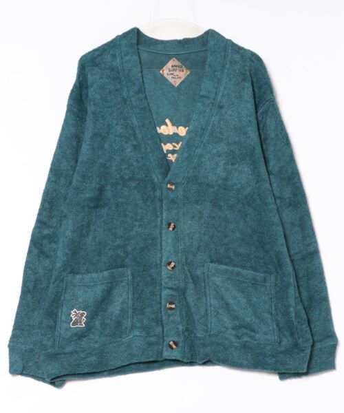 Kahiko（カヒコ）の「【Kahiko】SURF＆Palms ギルモアMEN'Sカーディガン（カーディガン/ボレロ・メンズ・ベージュ/ブラック/ターコイズブルー・FREE）」の3枚目の写真