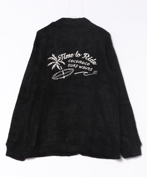 Kahiko（カヒコ）の「【Kahiko】SURF＆Palms ギルモアMEN'Sカーディガン（カーディガン/ボレロ・メンズ・ベージュ/ブラック/ターコイズブルー・FREE）」の5枚目の写真