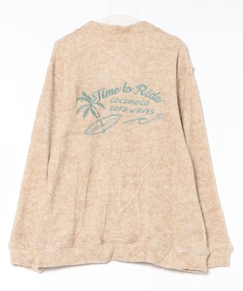 Kahiko（カヒコ）の「【Kahiko】SURF＆Palms ギルモアMEN'Sカーディガン（カーディガン/ボレロ・メンズ・ベージュ/ブラック/ターコイズブルー・FREE）」の7枚目の写真