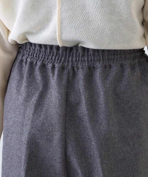 CIAOPANIC TYPY(チャオパニックティピー)の「ウールライクスラックスイージーパンツ(その他パンツ・レディース・グレー/ブラック・MEDIUM/SMALL)」の19枚目の写真