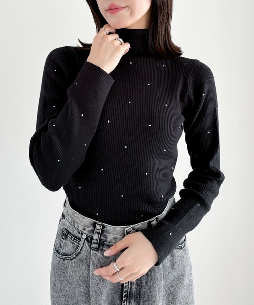 セール】ビジュータートルニット 234266（ニット/セーター）｜Heather