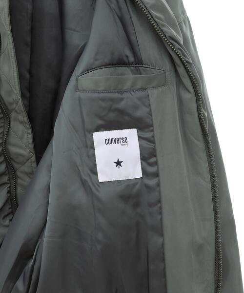 CONVERSE TOKYO(コンバーストウキョウ)の「MILITARY GATHER MA-1(MA-1・メンズ・ブラック/カーキ・MEDIUM/SMALL)」の16枚目の写真