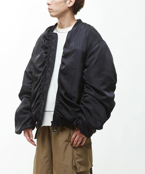 CONVERSE TOKYO(コンバーストウキョウ)の「MILITARY GATHER MA-1(MA-1・メンズ・ブラック/カーキ・MEDIUM/SMALL)」の19枚目の写真