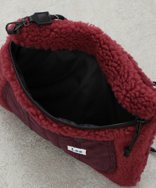 Lee(リー)の「Lee/リー ボアオーバーオールサコッシュ(ショルダーバッグ・レディース・アニマル/ブラック/ブラウン/バーガンディー・FREE)」の14枚目の写真