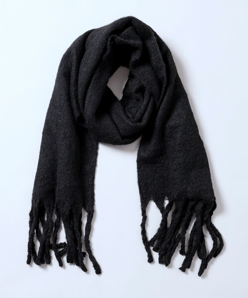 FREAK'S STORE(フリークスストア)の「ソリッド ボリューム マフラー(マフラー・メンズ・その他7/ブラック/ブラウン/オレンジ/ベージュ・フリ-)」の13枚目の写真