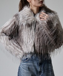 サモエド ベージュ ファーコート LIMITED EDITION ロングフェイクファーコート - ベージュ | ZARA