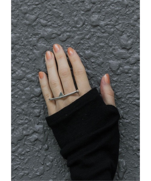 loni(ロニ)の「Triangle Double Ring(リング・レディース・シルバー/ゴールド・FREE)」の12枚目の写真