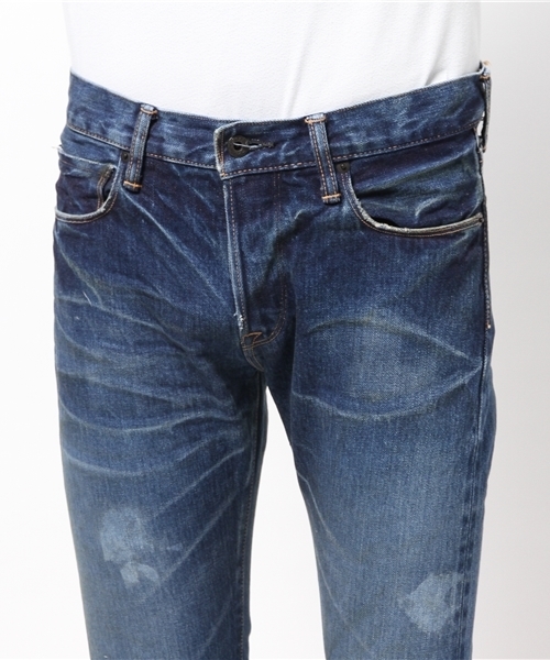 KURO（クロ）の「KURO セルビッジデニム（GRAPHITE）（デニムパンツ・メンズ・ブルー・30/32/31/29/28）」の5枚目の写真