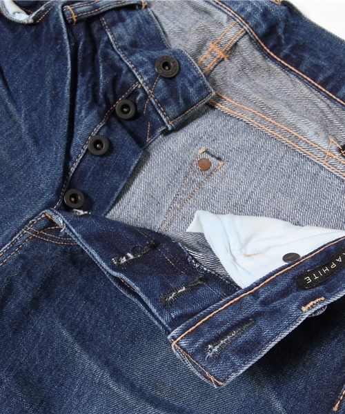 KURO（クロ）の「KURO セルビッジデニム（GRAPHITE）（デニムパンツ・メンズ・ブルー・30/32/31/29/28）」の10枚目の写真