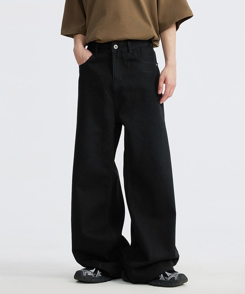 MADNESS TOKYO マッドネス アーミーカゴ―パンツ デニムパンツ L黒 MADNESS TOKYO マッドネス アーミーカゴ―パンツ デニムパンツ L