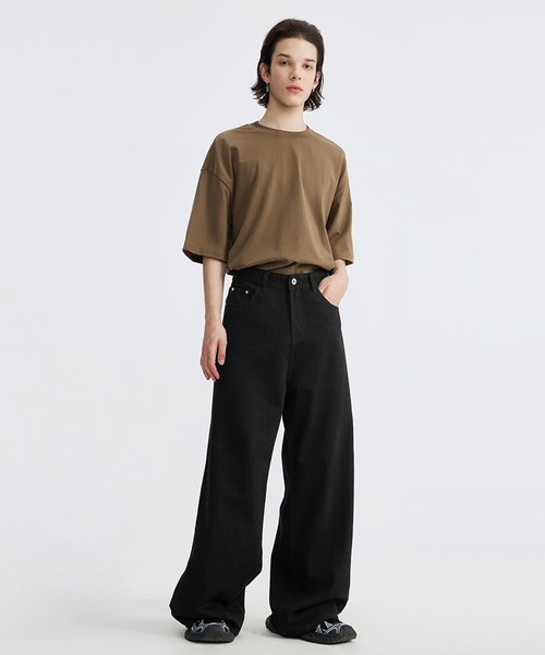 セール】ワイド バギー デニムパンツ（デニムパンツ）｜CORPUS TOKYO