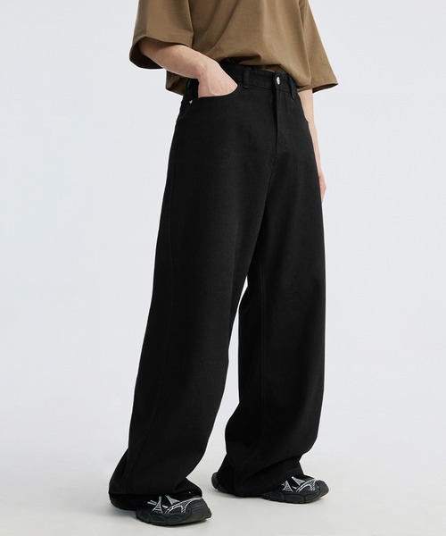 CORPUS TOKYO(コーパス トーキョー)の「ワイド バギー デニムパンツ(デニムパンツ・メンズ・ブラック/グレー・4/3/2/1)」の18枚目の写真