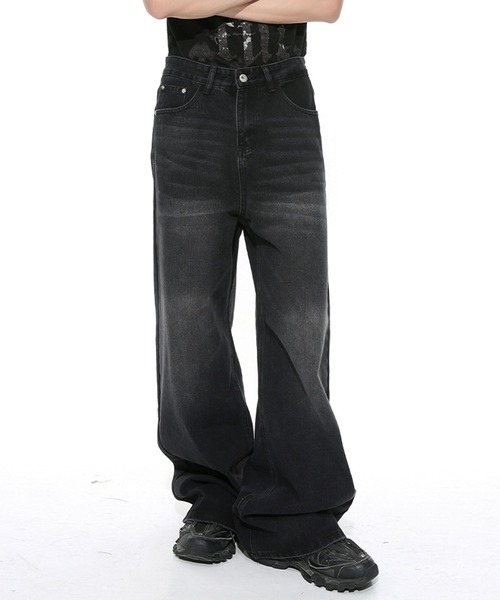 CORPUS TOKYO(コーパス トーキョー)の「ワイド バギー デニムパンツ(デニムパンツ・メンズ・ブラック/グレー・4/3/2/1)」の20枚目の写真