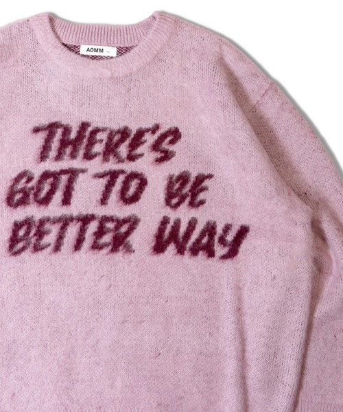 JACKROSE（ジャックローズ）の「JE-シャギーロゴニット（ニット/セーター・メンズ・ブラウン/ホワイト/ブラック/ピンク・FREE）」の4枚目の写真