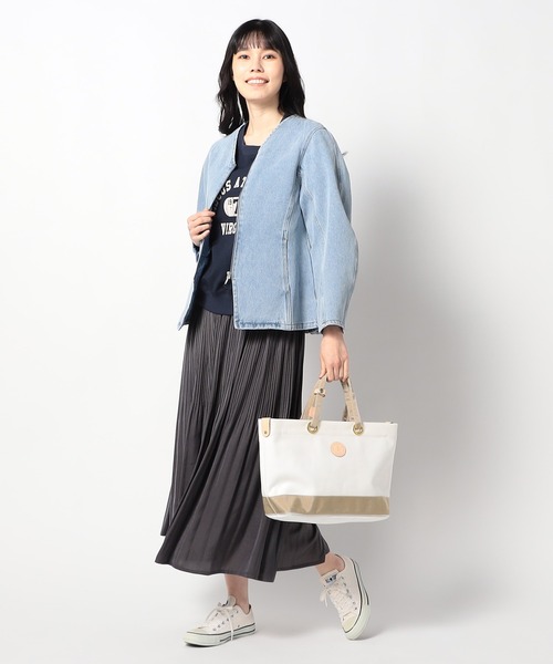 Grand PARK（グランドパーク）の「新色 ヴィンテージサテンスカート（スカート・レディース・ブルー/チャコールグレー/ブラック/グレー・FREE）」の8枚目の写真