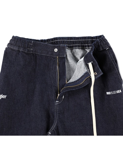セール】Wrangler x WDS Denim Track Trousers（デニムパンツ