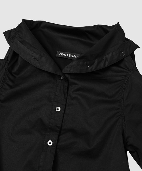 Our Legacy（アワーレガシー）の「OUR LEGACY KAONASHI SHIRT（シャツ/ブラウス・レディース・ブラック・34/32）」の5枚目の写真