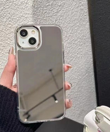 SILVER BULLET（シルバーバレット）の「『SBLTR』iPhone12 iPhone13 iPhone14 iPhone15 iphone16 Pro/Pro Max/Plus 鏡面バックデザイン iphoneケース スマホカバー（スマホケース/カバー・レディース）」