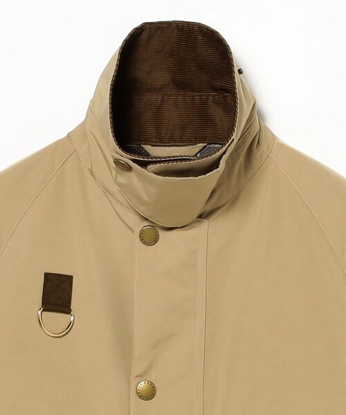 BEAMS F(ビームスエフ)の「【別注】Barbour / SPEY ウエザークロス ショートブルゾン(ブルゾン・メンズ・ブラウン系その他3/ブラック・38/34/42/36/40)」の18枚目の写真