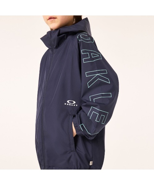 OAKLEY（オークリー）の「オークリー ENHANCE WIND JKT YTR 7.0 /JACKET ジャケット/YOUTH キッズ・ユース/OAKLEY（その他アウター・キッズ・ネイビー/ブラック・S/M/L）」の5枚目の写真