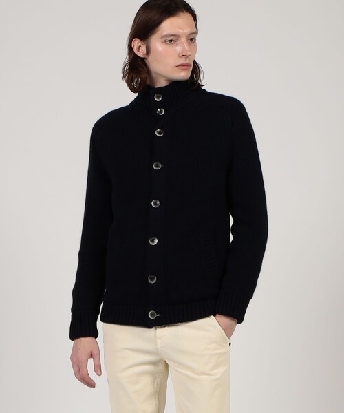 HERNO スタンドカラー ニットブルゾン（ブルゾン）｜HERNO（ヘルノ）の