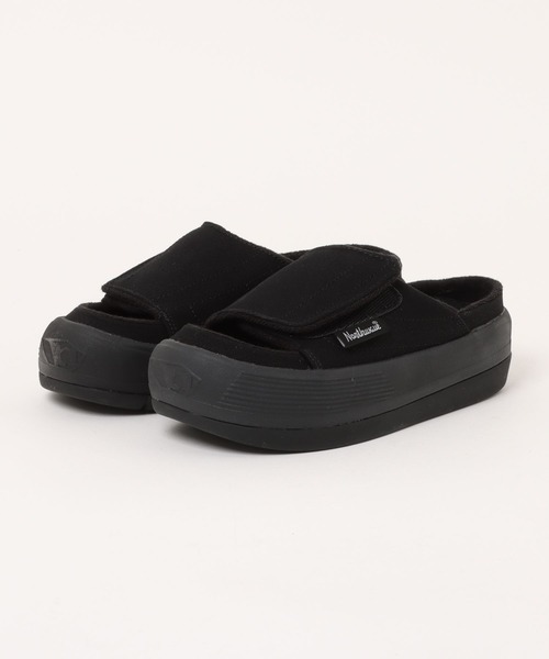 northwave(ノースウェーブ)の「NORTHWAVE/ノースウェーブ メンズ レディース サンダル 厚底 Y2K ESPRESSO SLIPPERS エスプレッソ NW-005(サンダル・メンズ・ブラック/ブラック×ホワイト・37/38/39/40/41/42/43/44/36)」の3枚目の写真