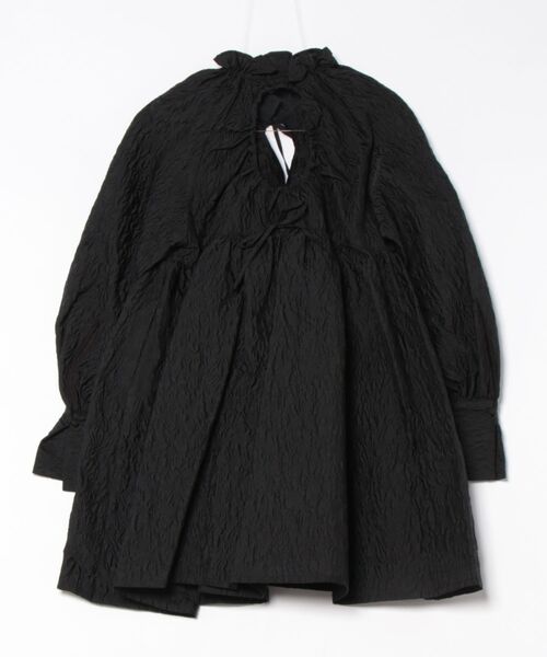 Ameri（アメリ）の「BUMPY VOLUME MINI DRESS（ワンピース