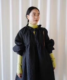 Ameri（アメリ）の「BUMPY VOLUME MINI DRESS（ワンピース）」 - WEAR