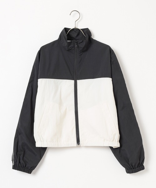 非フッ素撥水加工】撥水加工配色ブルゾン（ブルゾン）｜Honeys