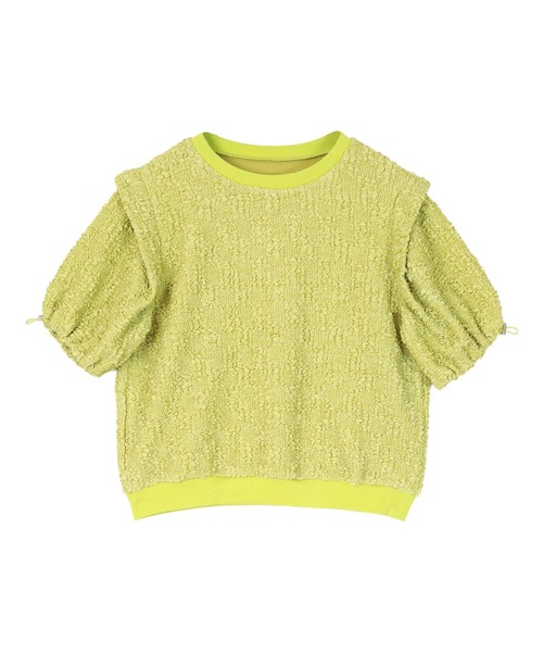 miette(ミエット)の「ポコポコショルダータックトップス(Tシャツ/カットソー・レディース・オフホワイト/ライトグリーン・FREE)」の19枚目の写真