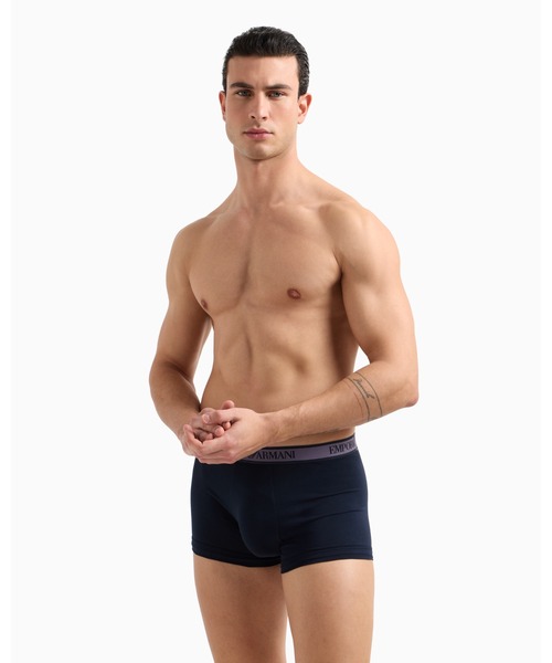 Emporio Armani 3 Pack of Core Logoボクサーパンツ 3枚セット】エンポリオ アルマーニ ボクサーパンツ 3枚セット