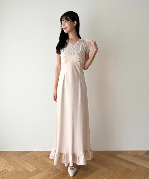 *Farm Rio* レーススリップワンピース ドレス セール】LACE DOCKED SLIP DRESS レース ドックドゥ スリップ