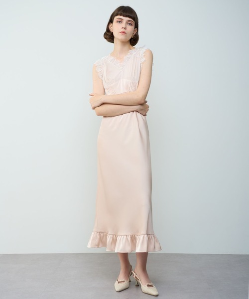 *Farm Rio* レーススリップワンピース ドレス レースミックススリップドレス（ワンピース）｜ME COUTURE（ミー
