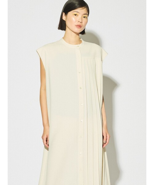 セール】MIDIUMISOLID for Ladies アシンメトリープリーツ