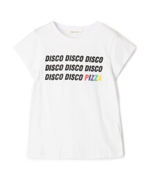 ETRE CECILE（エトレセシル）の「ETRE CECIL DISCO PIZZA CAP SLEEVE Tシャツ（Tシャツ/カットソー）」