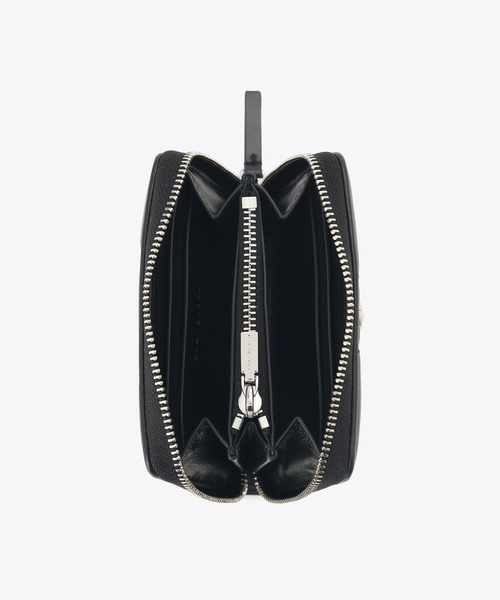 TORY BURCH（トリーバーチ）の「キラ ダイヤモンドキルト マルチクローバー ジップアラウンド スモールウォレット（財布・レディース・ブラック・ONE SIZE）」の2枚目の写真