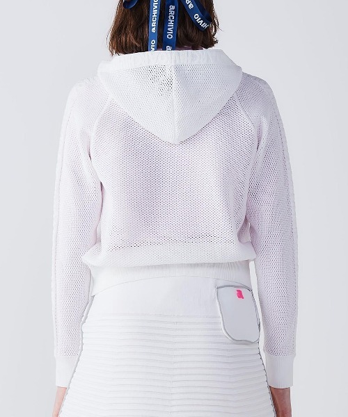 archivio(アルチビオ)の「<LADIES>メッシュジップブルゾン(ブルゾン・レディース・ホワイト/ピンク・S/M)」の19枚目の写真