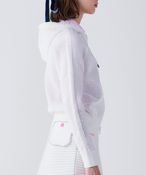 archivio(アルチビオ)の「<LADIES>メッシュジップブルゾン(ブルゾン・レディース・ホワイト/ピンク・S/M)」の20枚目の写真