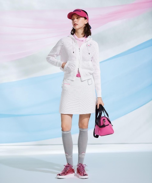 archivio(アルチビオ)の「<LADIES>メッシュジップブルゾン(ブルゾン・レディース・ホワイト/ピンク・S/M)」の21枚目の写真