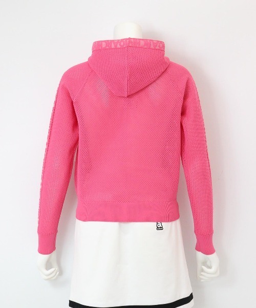 archivio(アルチビオ)の「<LADIES>メッシュジップブルゾン(ブルゾン・レディース・ホワイト/ピンク・S/M)」の6枚目の写真