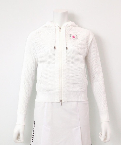 さ☆美品【archivio】ブルゾン メッシュジャケット フルジップ セール】<LADIES>メッシュジップブルゾン（ブルゾン）｜archivio