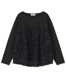 zucca ドッキング スウェット 黒 ZUCCa トレーナー スウェット シャツドッキングスウェット / S
